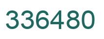 Número 336480 imagen verde
