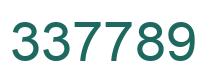 Número 337789 imagen verde