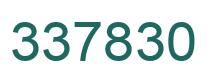 Número 337830 imagen verde