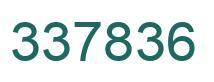 Número 337836 imagen verde