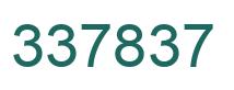 Número 337837 imagen verde
