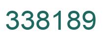 Número 338189 imagen verde