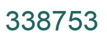Número 338753 imagen verde