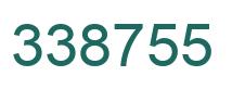 Número 338755 imagen verde