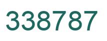Número 338787 imagen verde