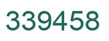 Número 339458 imagen verde