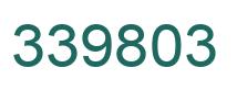 Number 339803 green image
