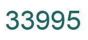 Número 33995 imagen verde