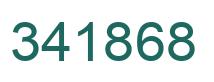 Number 341868 green image