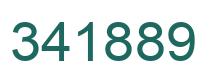 Number 341889 green image