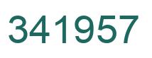 Número 341957 imagen verde