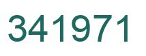 Number 341971 green image