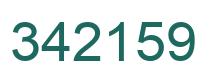 Número 342159 imagen verde