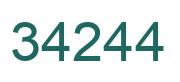 Número 34244 imagen verde