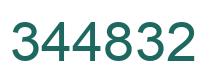 Número 344832 imagen verde
