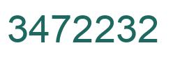 Número 3472232 imagen verde