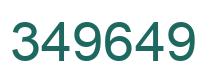 Número 349649 imagen verde