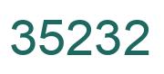 Número 35232 imagen verde