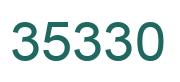 Número 35330 imagen verde