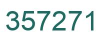 Number 357271 green image