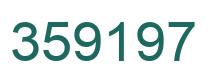 Número 359197 imagen verde