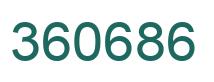 Número 360686 imagen verde