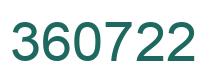 Número 360722 imagen verde