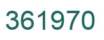 Número 361970 imagen verde