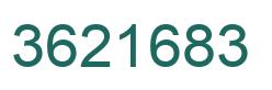 Número 3621683 imagen verde