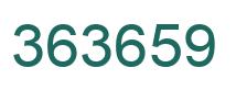 Número 363659 imagen verde