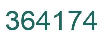 Número 364174 imagen verde