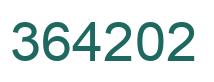 Número 364202 imagen verde