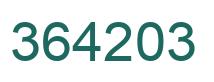 Número 364203 imagen verde