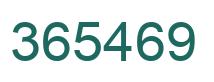 Número 365469 imagen verde