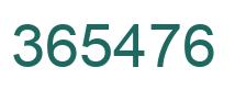 Número 365476 imagen verde