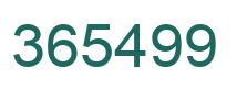 Número 365499 imagen verde