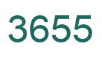 Number 3655 green image