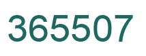 Número 365507 imagen verde