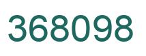 Número 368098 imagen verde