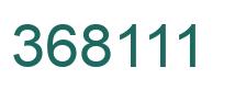 Number 368111 green image