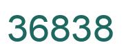 Number 36838 green image