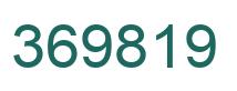 Número 369819 imagen verde