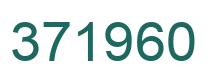 Number 371960 green image