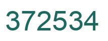 Número 372534 imagen verde