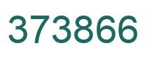 Número 373866 imagen verde