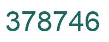 Número 378746 imagen verde