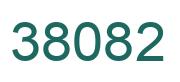 Número 38082 imagen verde