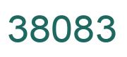 Number 38083 green image