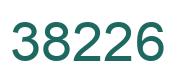 Number 38226 green image