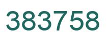 Número 383758 imagen verde
